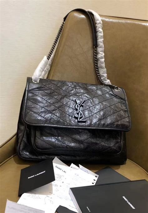 ysl niki chain bag black|ysl niki tote.